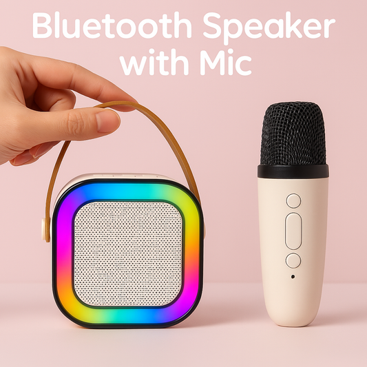 Bluetooth Karaoke Speaker with Microphone